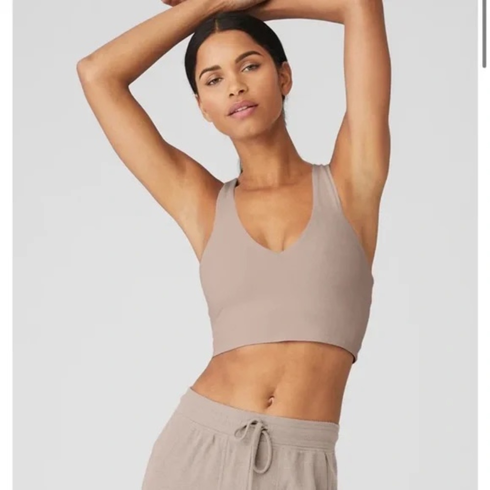 Alo Yoga Real Bra Tank - Taupe